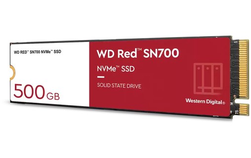 Western Digital Red SN700 500 Go - SSD M.2 NVMe PCIe 3.0