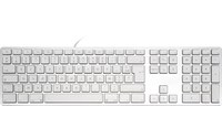 Clavier USB-C Matias Wired - AZERTY - Pour Mac - Argent