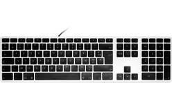 Clavier USB-C Matias Wired - AZERTY - Pour Mac - Gris sidéral