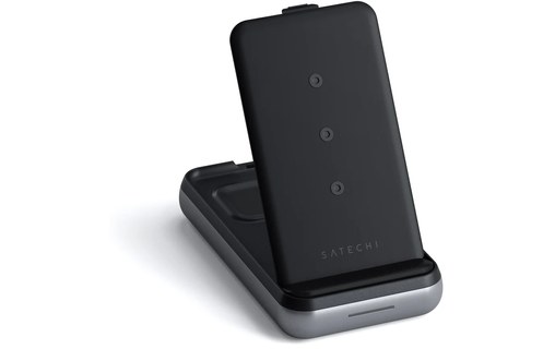 Satechi Duo - Support de charge magnétique 3 en 1 - iPhone et AirPods Pro