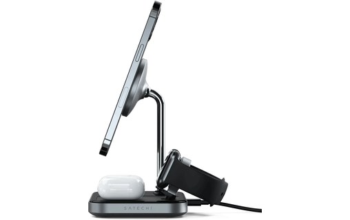 Support de charge compatible MagSafe - iPhone, AirPods Pro, AppleWatch - Satechi