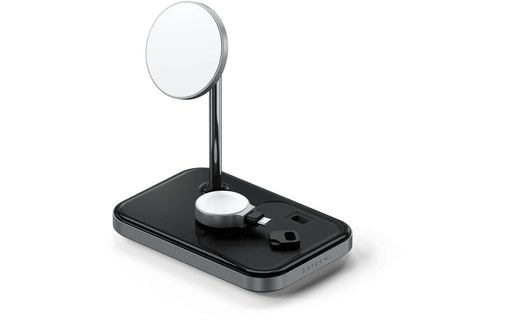 Support de charge compatible MagSafe - iPhone, AirPods Pro, AppleWatch - Satechi