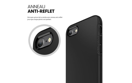 Patchworks LEVEL Card Edition Noir - Coque pour iPhone 7