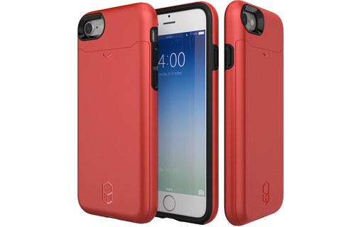 Patchworks LEVEL Card Edition Rouge - Coque pour iPhone 7