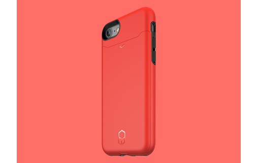 Patchworks LEVEL Card Edition Rouge - Coque pour iPhone 7