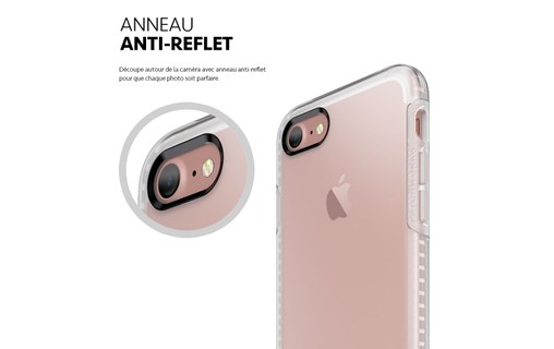 Patchworks LEVEL Transparent - Coque pour iPhone 7