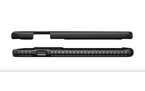 Patchworks LEVEL Noir - Coque pour iPhone 7 Plus