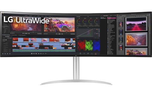 Écran Incurvé 49" LG UltraWide 49WQ95C-W - 144 Hz USB-C