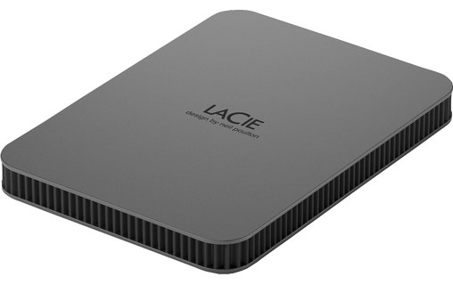LaCie Mobile Drive 2 To Gris sidéral - Disque dur externe USB-C 2,5