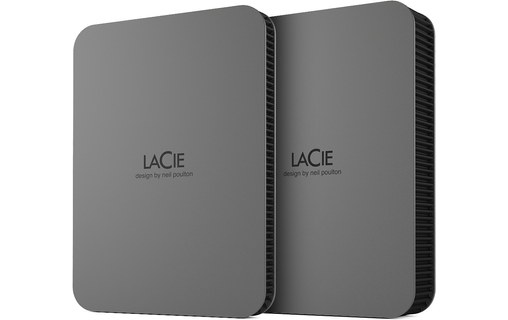 LaCie Mobile Drive Secure 5 To USB-C - Disque dur externe 2,5"