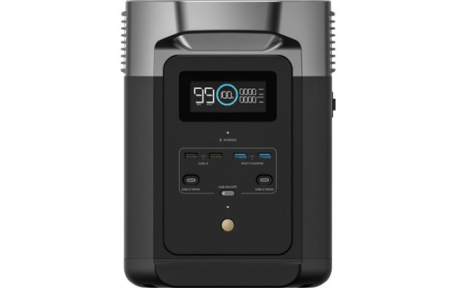 Station électrique portable EcoFlow DELTA 2 - 1024Wh / 4x 230V 1800W / USB