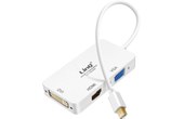 Adaptateur Mini DisplayPort vers VGA HDMI DVI Full HD 1080p LinQ