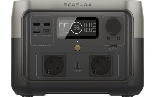 Station électrique portable EcoFlow RIVER 2 Max - 512Wh / 230V 500W / USB