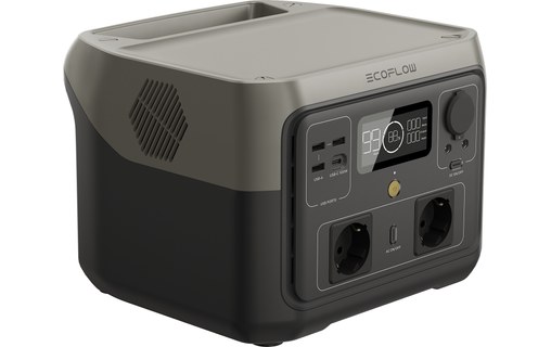 Station électrique portable EcoFlow RIVER 2 Max - 512Wh / 230V 500W / USB