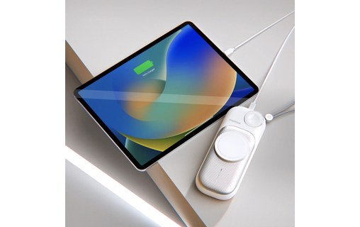 Batterie externe sans fil MagSafe 37Wh - iPhone/Watch/AirPods - Momax AirBox Go