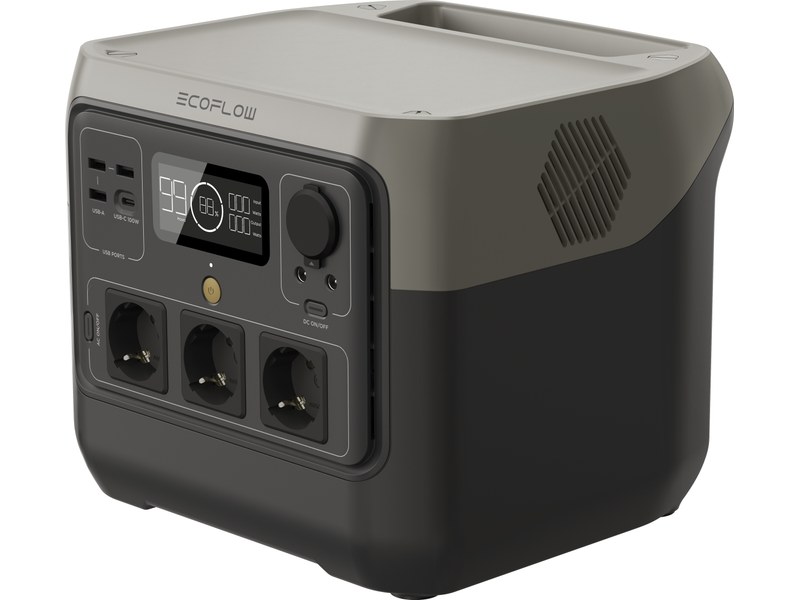 Générateur électrique portable EcoFlow RIVER 2 Pro - 768Wh / 230V 800W /  USB - Groupe électrogène - ECOFLOW