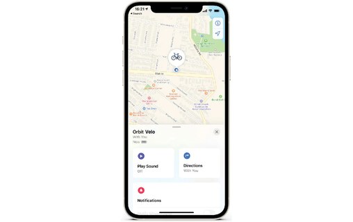 Orbit Vélo - Traceur compatible Apple Localiser