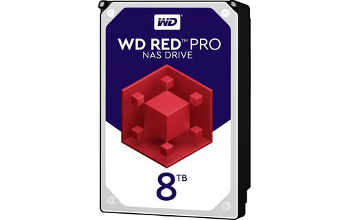 Disque dur interne 8.9 cm (3.5 pouces) Western Digital Red PRO 8 To - -  Disque dur interne - Western Digital