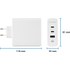 Chargeur USB-C 140 W pour MacBook Pro, iPad et iPhone - Novodio C-Charge 140 GaN