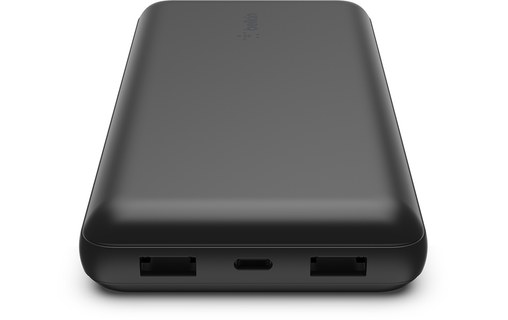 Batterie externe 74 Wh USB-C & USB-A 15 W - Belkin Boost Charge 20K - Noire