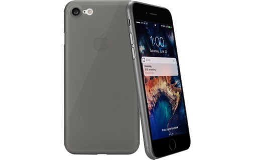 CASEual Slim Noir - Coque ultra fine pour iPhone 7