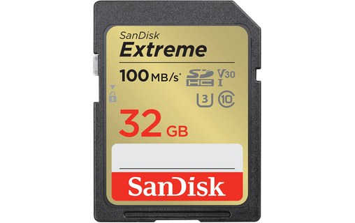 Carte SD SanDisk Extreme 32 Go