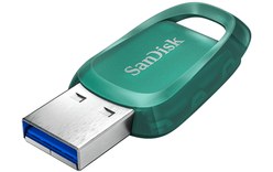 Clé USB SanDisk Ultra Eco 128 Go - Vert - USB 3.2