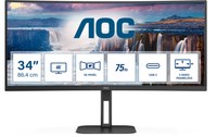 Écran Gaming Incurvé 34" AOC V5 CU34V5C - HDMI/DisplayPort