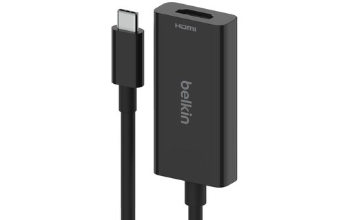 Belkin AVC013BTBK câble vidéo et adaptateur HDMI Type A (Standard) USB Type-C No