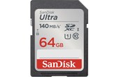 Carte SDXC SanDisk Ultra 64 Go, UHS-I