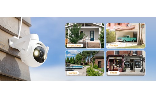 Caméra de surveillance PTZ sans fil extérieure - IMOU Cruiser 2 2K Wi-Fi