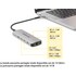Dock USB-C multimédia 10 ports - EZQuest X40031 - HDMI 4K, USB-C, USB-A, RJ45