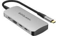 Dock USB-C multimédia 8 ports - EZQuest X40028 - HDMI 4K, USB-C, USB-A