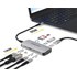 Dock USB-C multimédia 8 ports - EZQuest X40028 - HDMI 4K, USB-C, USB-A