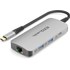 Dock USB-C multimédia 7 ports - EZQuest X40227 - HDMI 4K, USB-C, USB-A, RJ45