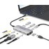 Dock USB-C multimédia 7 ports - EZQuest X40227 - HDMI 4K, USB-C, USB-A, RJ45