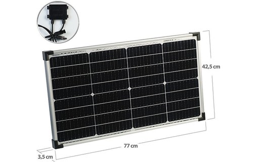 Panneau solaire monocristallin 60 W - MC4 - Revolt ZX3236
