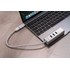 Novodio Hub 3 ports USB 3.0 + Gigabit Ethernet avec adaptateur USB-C