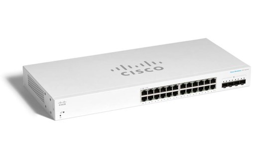 Cisco CBS220-24T-4X Géré L2 Gigabit Ethernet (10/100/1000) Blanc