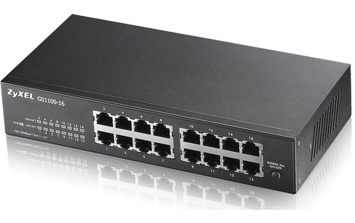 Zyxel GS1100-16 Non-géré Gigabit Ethernet (10/100/1000)