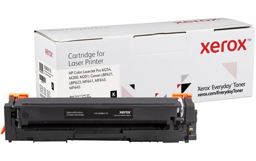 Everyday Toner Noir compatible avec HP 202A (CF540A/CRG-054BK)