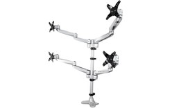 StarTech.com Bras pour écran PC à 4 affichages - Multidirectionnel