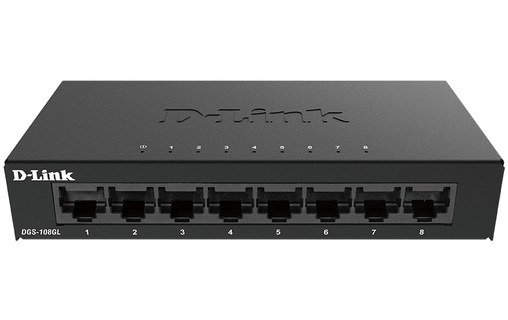 Switch Ethernet D-LINK DGS-108GL 8 ports