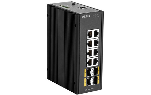Switch Ethernet D-LINK DIS‑300G‑12SW 8 ports - Manageable, L2