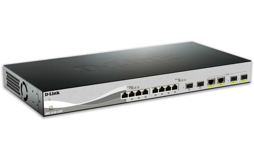 Switch Ethernet D-LINK DXS-1210-12TC/E 10 ports - 10 GbE, Manageable, L2