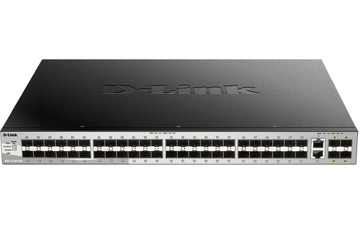 Switch Ethernet D-LINK DGS-3130-54S/E 2 ports - 10 GbE, Manageable, L3