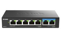 D-Link DMS-107/E commutateur réseau Non-géré Gigabit Ethernet (10/100/1000) Noir