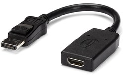 StarTech.com DP2HDMI câble vidéo et adaptateur 0,24 m HDMI Type A (Standard) Noi