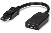 StarTech.com DP2HDMI câble vidéo et adaptateur 0,24 m HDMI Type A (Standard) Noi