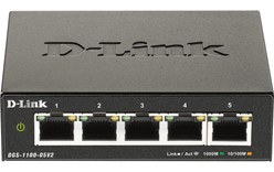 Switch Ethernet D-LINK DGS-1100-05V2/E 5 ports - Manageable, L2